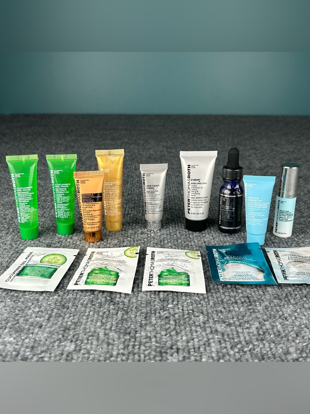 FOURTEEN Peter Thomas Roth Skincare Masks Water Drench Firm X Serums Travel sz